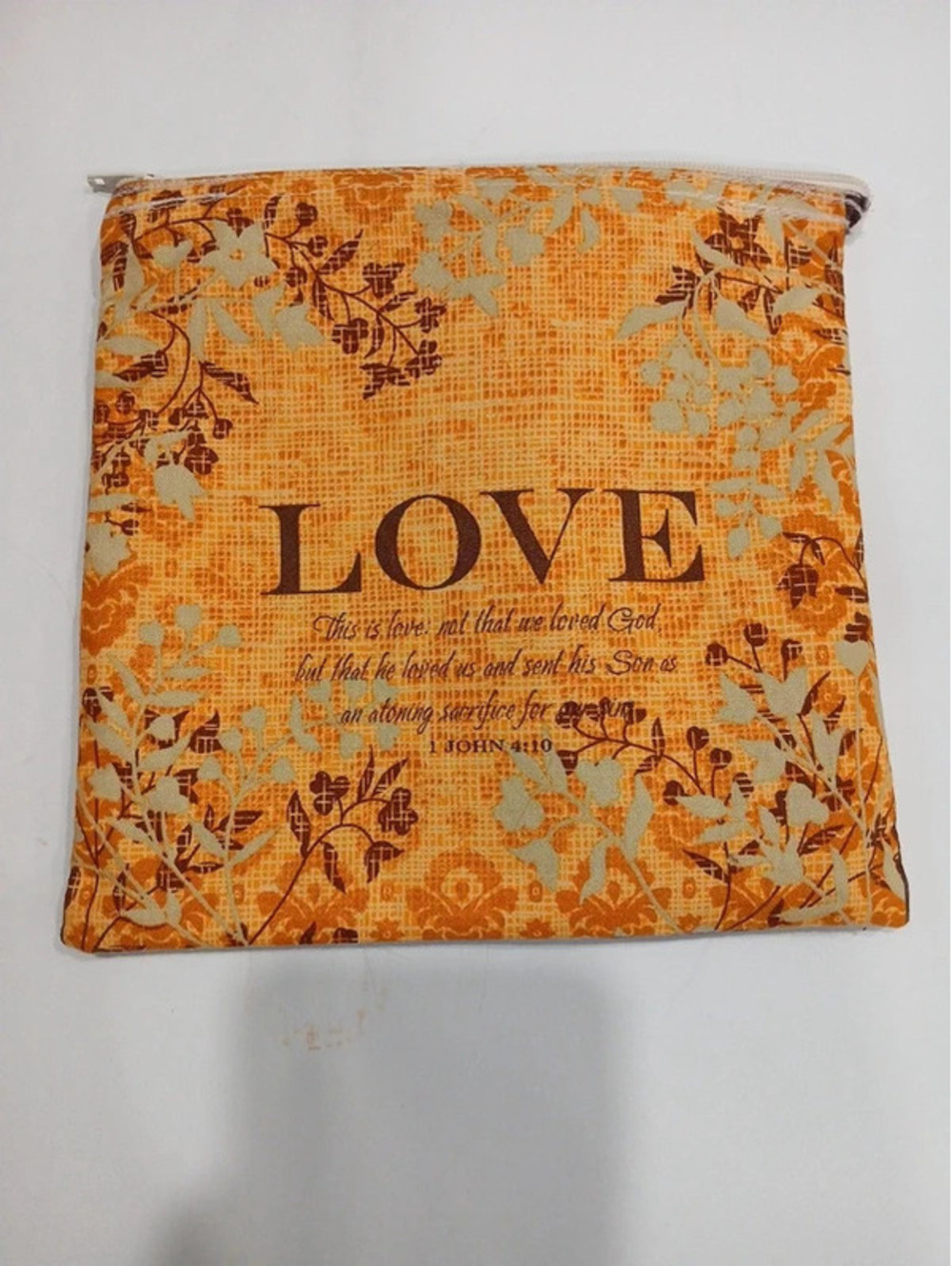 Handmade makeup storage bag